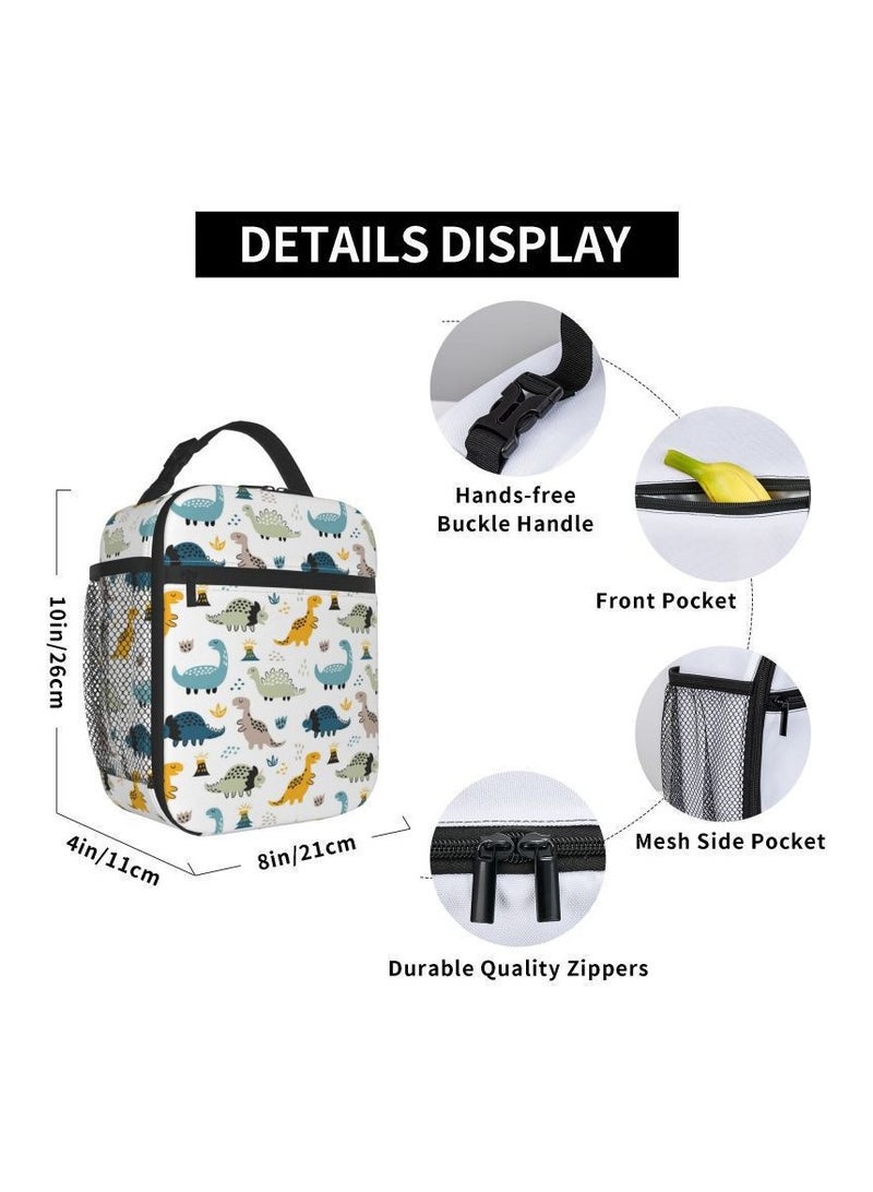 سكت شيكترو حقيبة غداء رائد فضاء محمولة معزولة حقيبة غداء محمولة باليد حقيبة غداء كرتونية محمولة باليد - Image 2