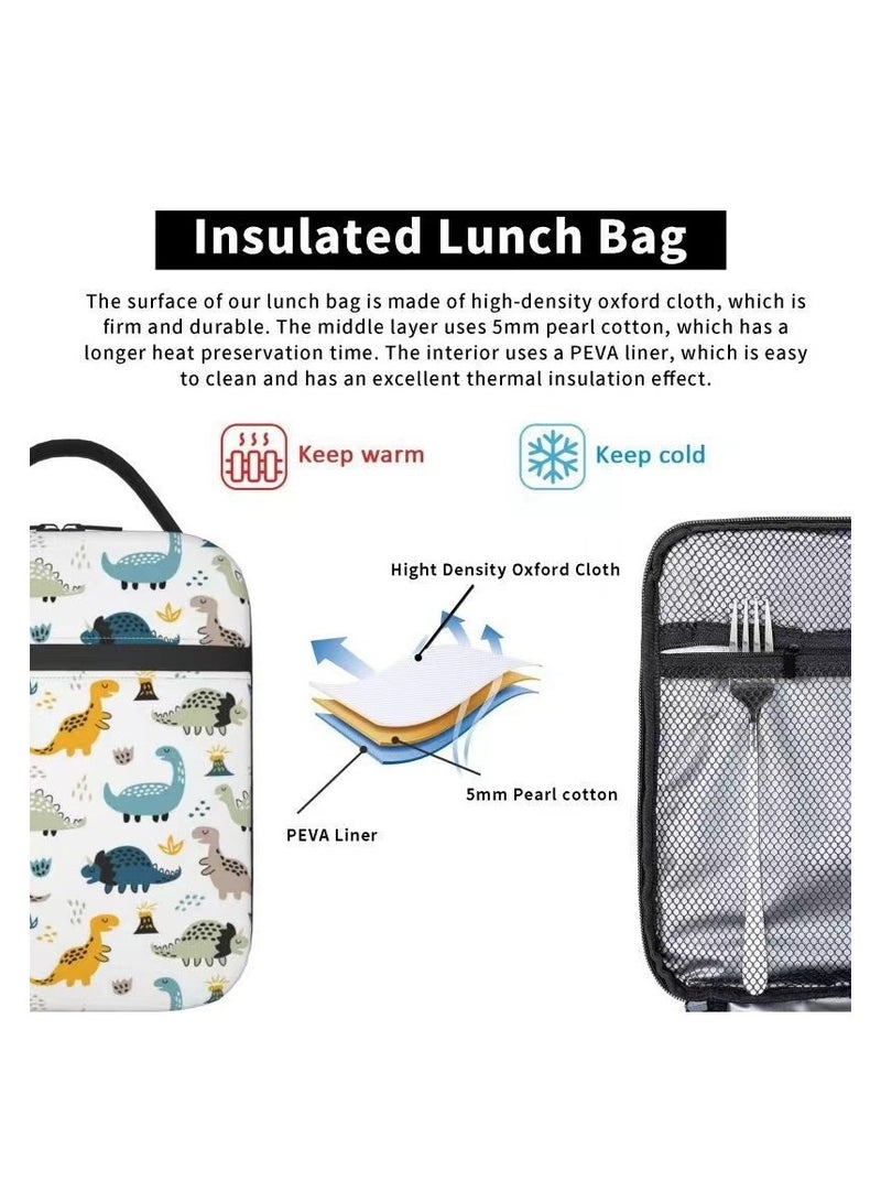 سكت شيكترو حقيبة غداء رائد فضاء محمولة معزولة حقيبة غداء محمولة باليد حقيبة غداء كرتونية محمولة باليد - Image 3