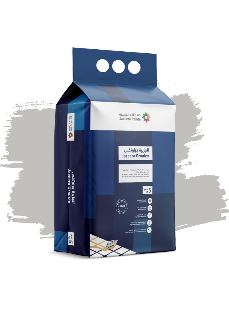 Jazeera Paints Groutex Cement Grout for All Tiles (color: G04) Package 5kg - Image 1