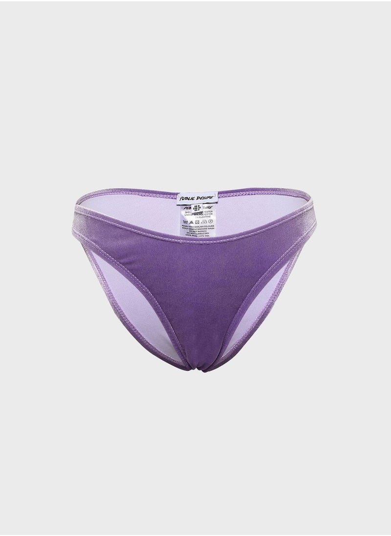 PUBLIC DESIRE - High Leg Bikini Bottom - Image 1