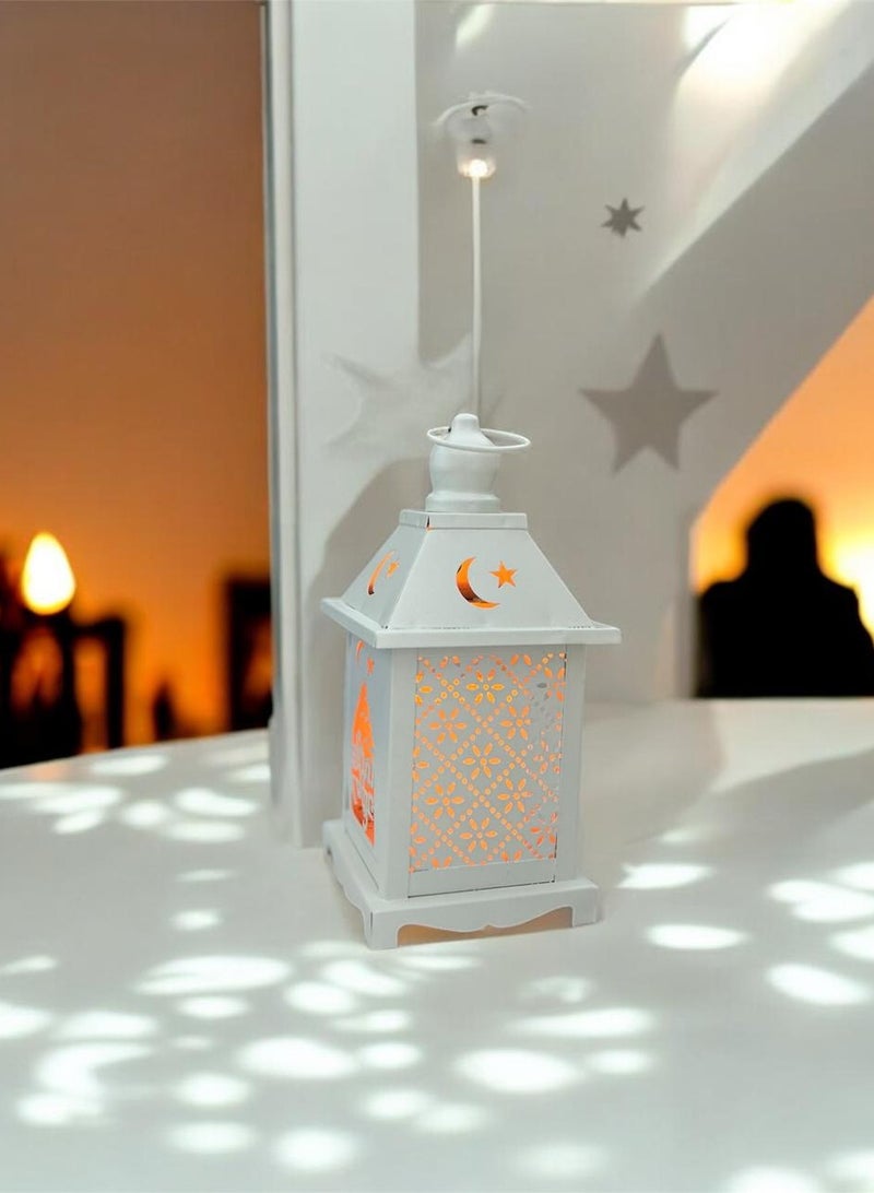 Sajadati Premium Ramadan Gift Set – Luxury Black Turkish Prayer Mat (120x60 cm) & Elegant Ramadan Lantern with Lights – Islamic Gift for Ramadan, Eid, Muslim Prayer Rug, Home & Spiritual Décor - Image 5