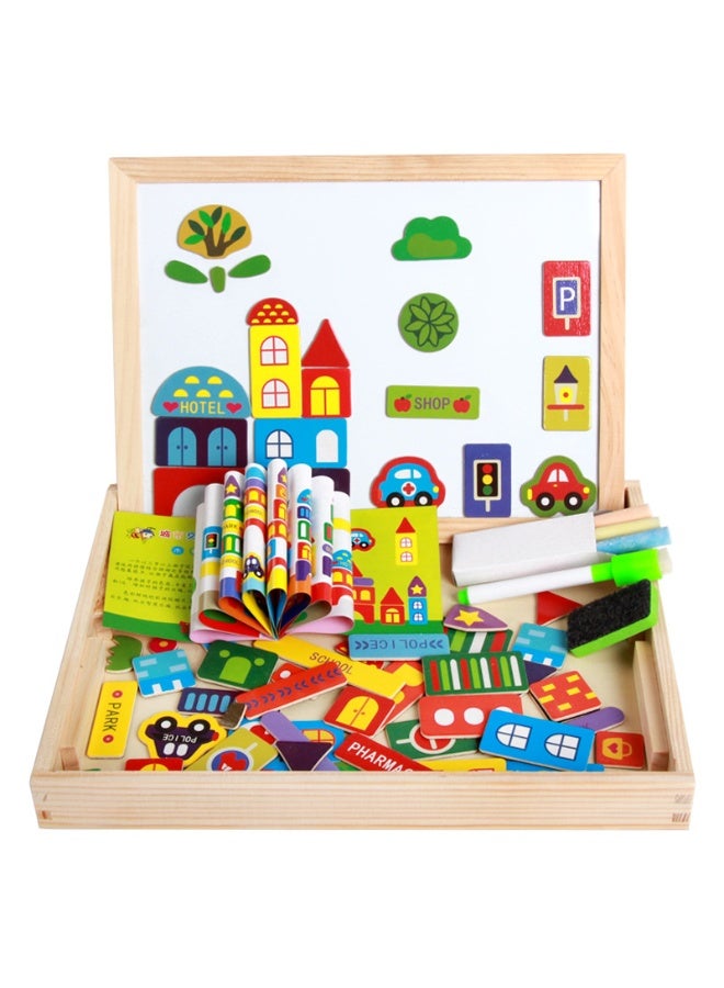 Children's Educational Magnetic Puzzle Toy for Early Learning