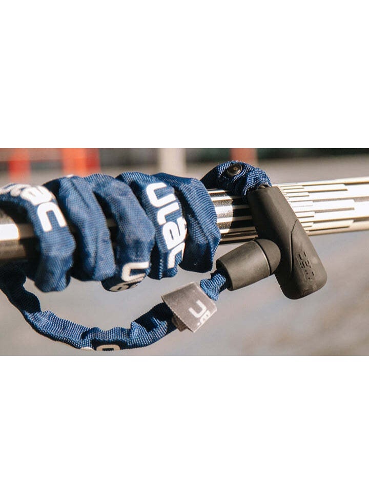 أولاك قفل سلسلة فولاذي فائق الجودة من Ulac باللون الأزرق البحري - Image 2