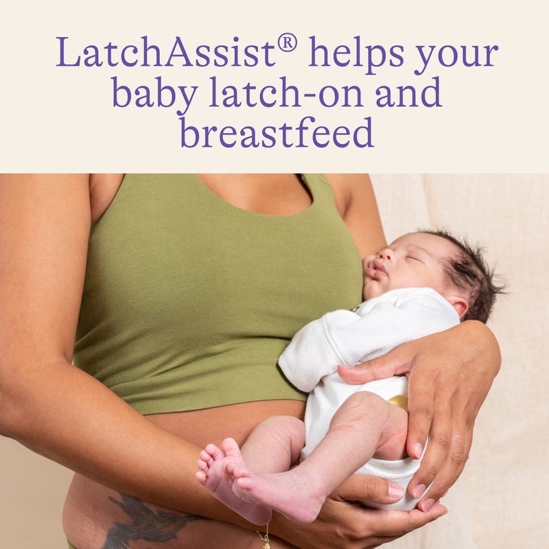 Lansinoh LatchAssist Nipple Everter for Breastfeeding with 2 Flange Sizes (19mm & 24mm) and Protective Case - Image 2
