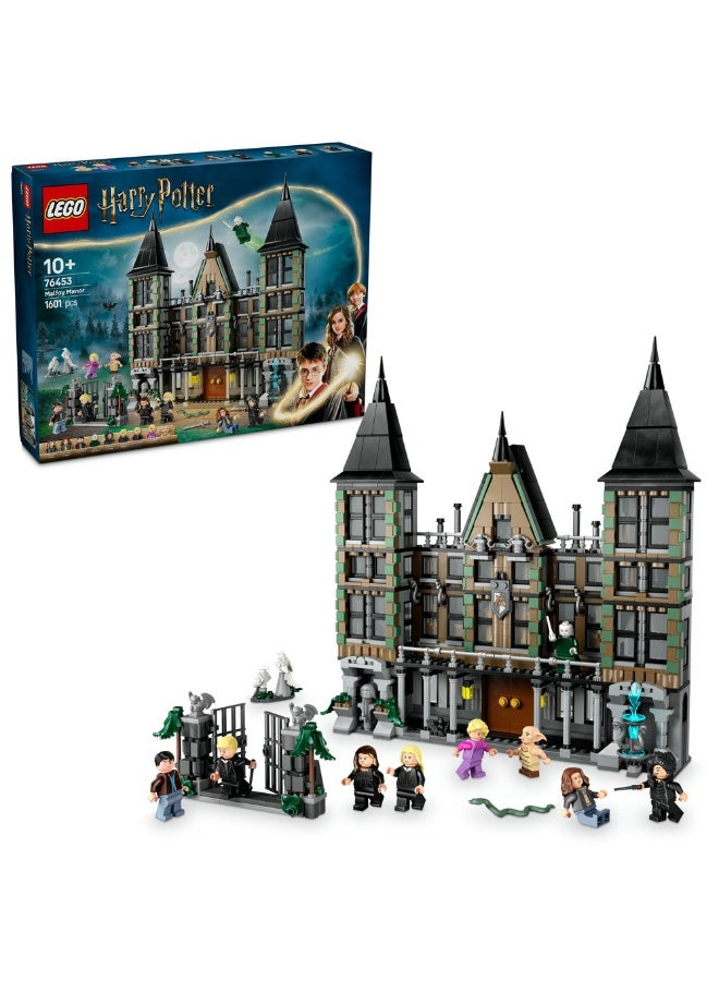 LEGO Harry Potter Tm Malfoy Manor 76453 (1601) Pieces  - Image 1