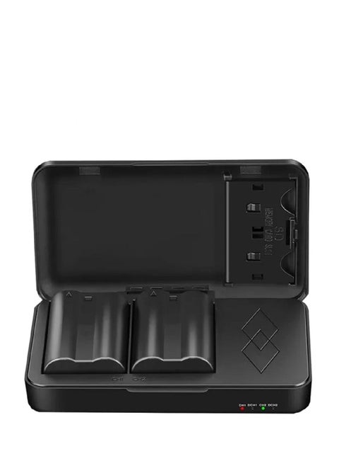 Probty Replacement Battery 2500mAh EN-EL15C EN-EL15 with Battery Charger Caser for Nikon Z5 Z6 Z6 II Z7 Z7II D600 D610 D600E D800 D810 D800E D810