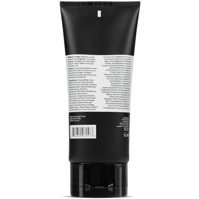 Anthony Conditioning Beard Wash, 6 Fl Oz, Contains Botanical and Rosemary Extracts, Black Currant and Coconut Oils, Cleanses, Hydrates, Softens, and Detangles Beard Hair - Image 4