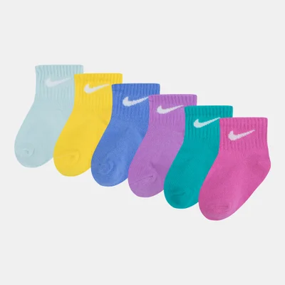 Nike Kids' Swoosh Ankle Socks (6 Pairs)
