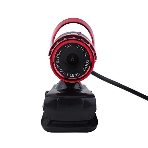 ZJchao Pro Webcam USB 2.0 12M Pixels Clip-on Web Camera 360° Rotating Built-in Microphone for PC Widescreen Video Calling Desktop Laptop Webcam (#2) - Image 4