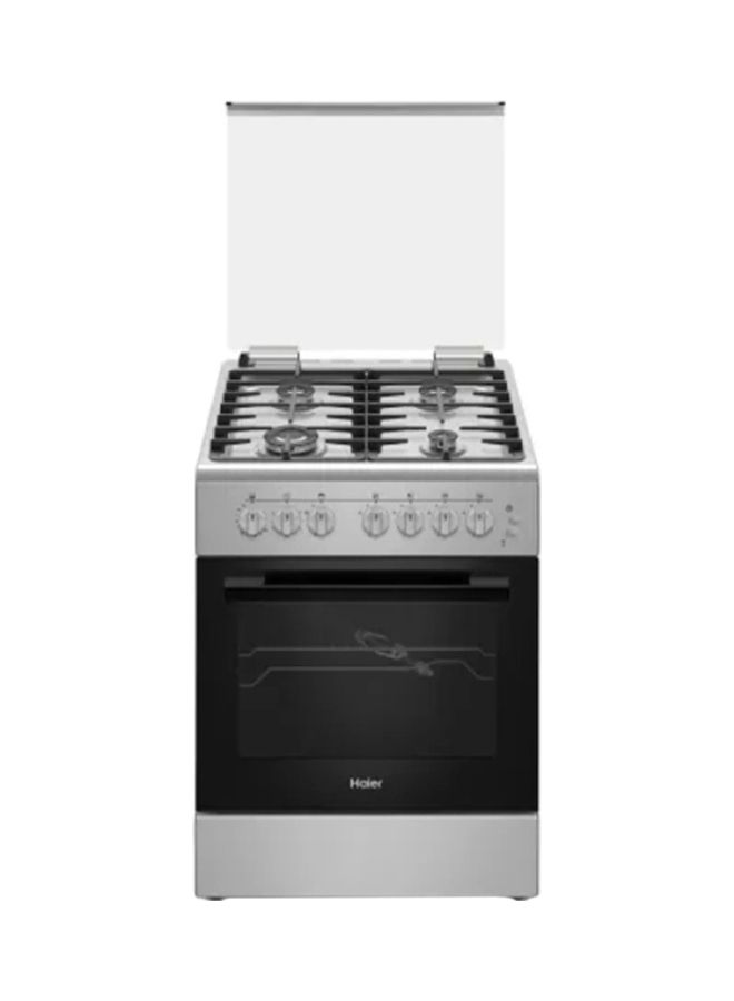 Haier Free Standing Gas Cooker HCR6060GT1 Silver - Image 3