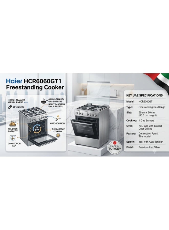 هاير طباخ غاز قائم بذاته - Image 3