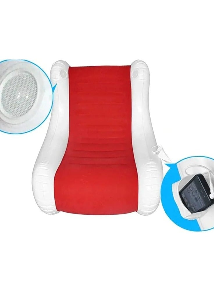 Beanbag Chair Comfortable Inflatable Sofa Round Creative Couple Backrest Single Sofa Music Inflatable Sofa Cushion Air Armchair - Image 5