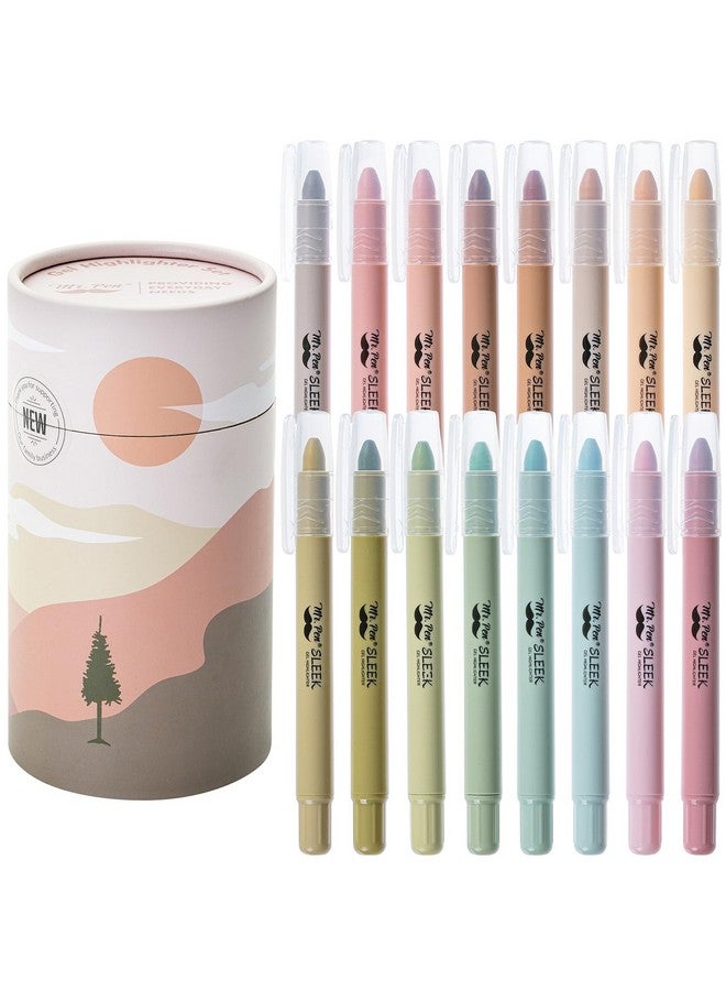 Mr. Pen - Gel Highlighter Set, 16 Pack, Assorted Colors, Bible Highlighters No Bleed Gift Set, No Bleed Highlighters, Bible Highlighter, Gel Highlighters For Bibles, Christmas Gift - Image 1