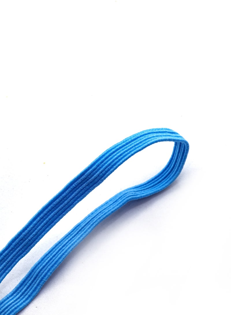 6mm Elastic Bands - 36 Yards for Sewing and Crafting (Blue) - Image 2
