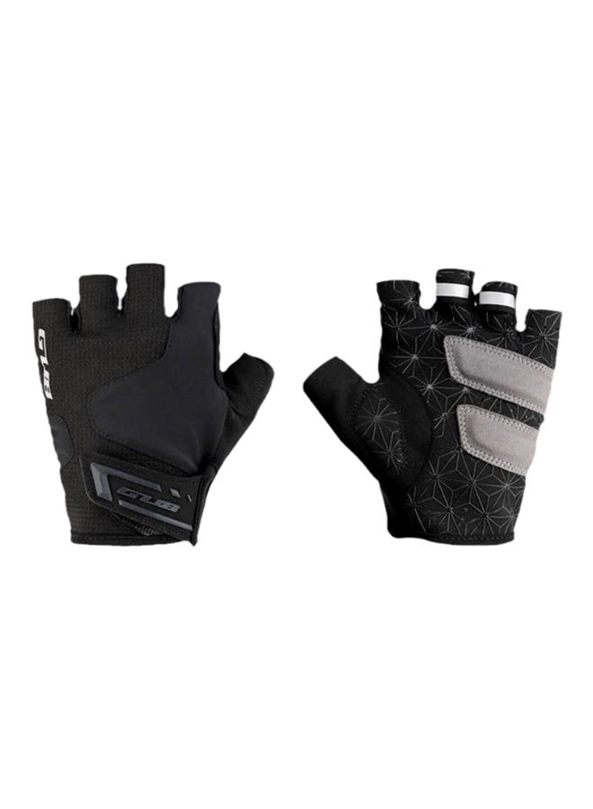 جي يو بي قفازات قيادة دراجات GUB 2127 نصف إصبع صيفية قابلة للتنفس ومضادة للانزلاق مقاس L - Image 1