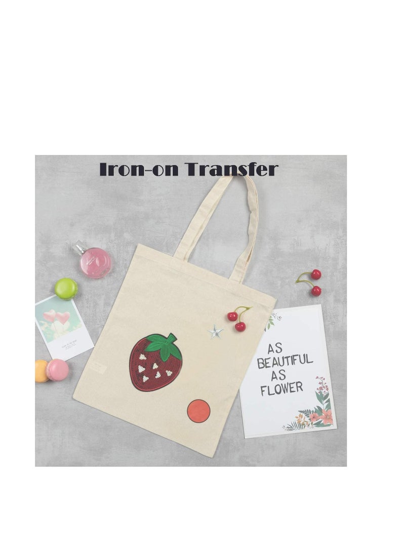 PARTNER - Canvas Tote Bags Bulk, 6oz 100% Natural Cotton Plain Tote Bags to Decorate (10 Pack) - Image 1