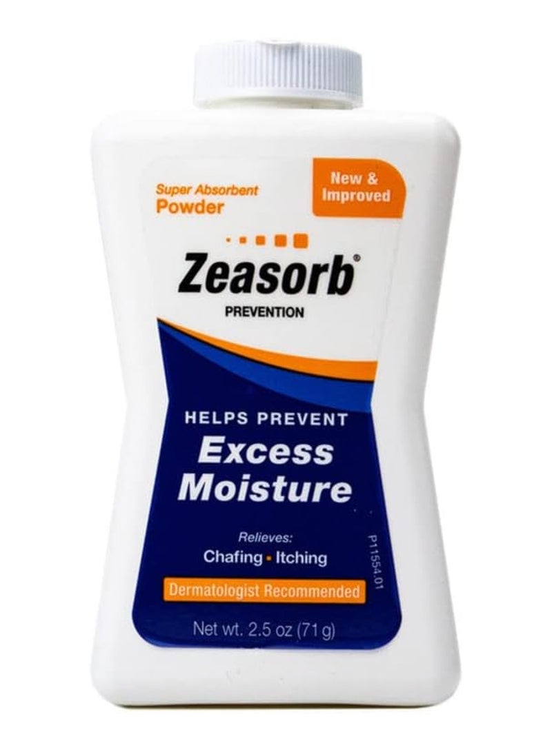 Zeasorb Super Absorbent Powder 2 50Oz Pack Of 5 - Image 2