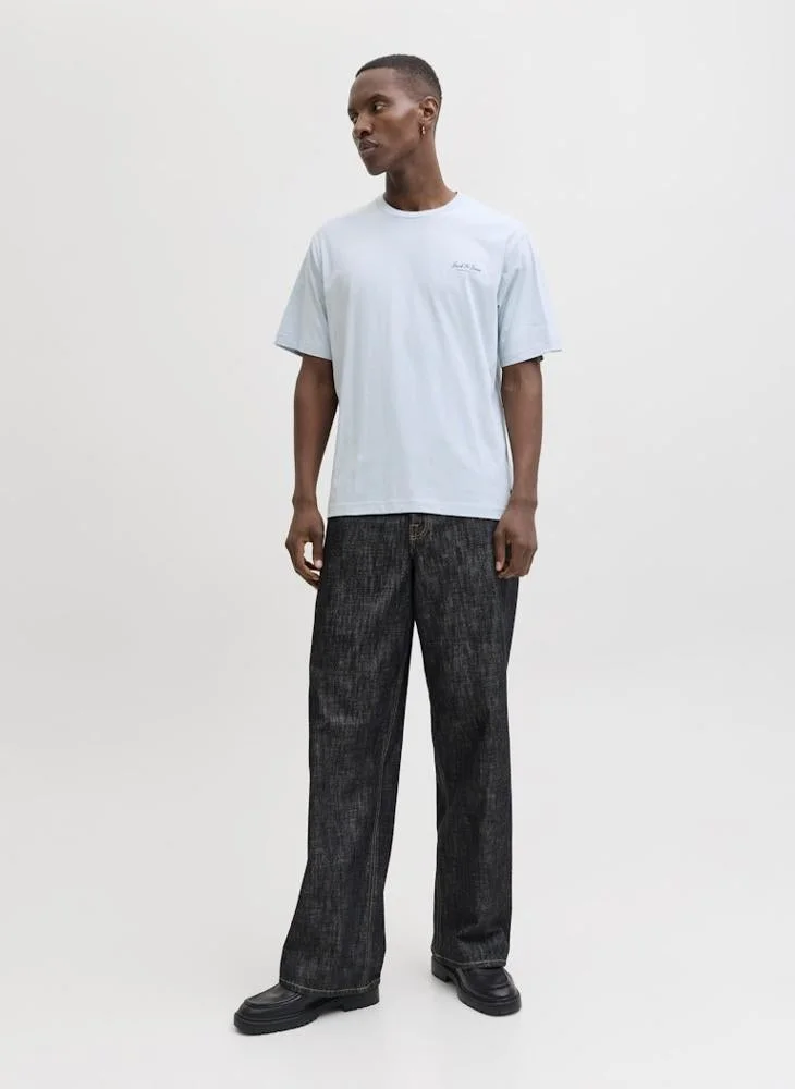 JACK & JONES  Graphic Crew Neck T-Shirt for Men | Best Price UAE