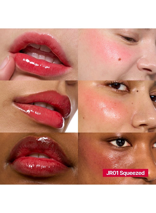 fwee وعاء جيلي لامع للشفاه والخدود مضغوط - Image 2