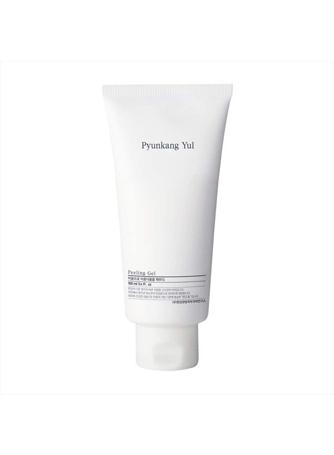 PYUNKANG YUL Facial Peeling Gel - Natural Ingredients Papaya Fruit extract Dead Skin Remover Face Scrub for Sensitive Skin - Hyaluronic, Ceramide, Cica, Tea Tree - Various Vitamins Minerals 3.4 Fl. Oz - Image 1