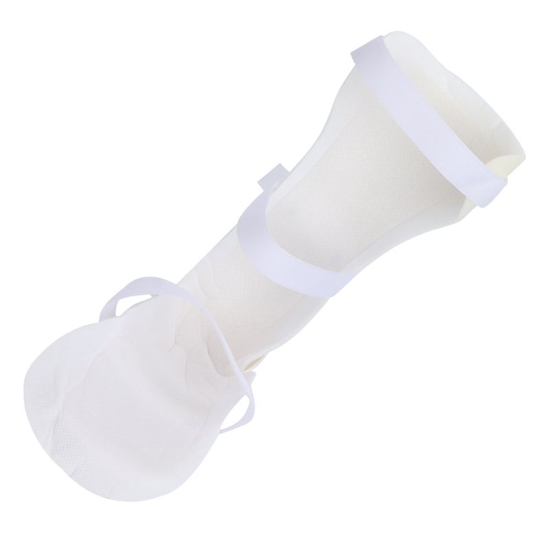 Ankle Support Brace: M Size, Lightweight Design, Enhanced Mobility - Grooved Front For Foot Flexion, Drop Foot Orthosis for Post Surgery Recovery, Injury Rehabilitation & Lower Limb Pain Relief - Image 2