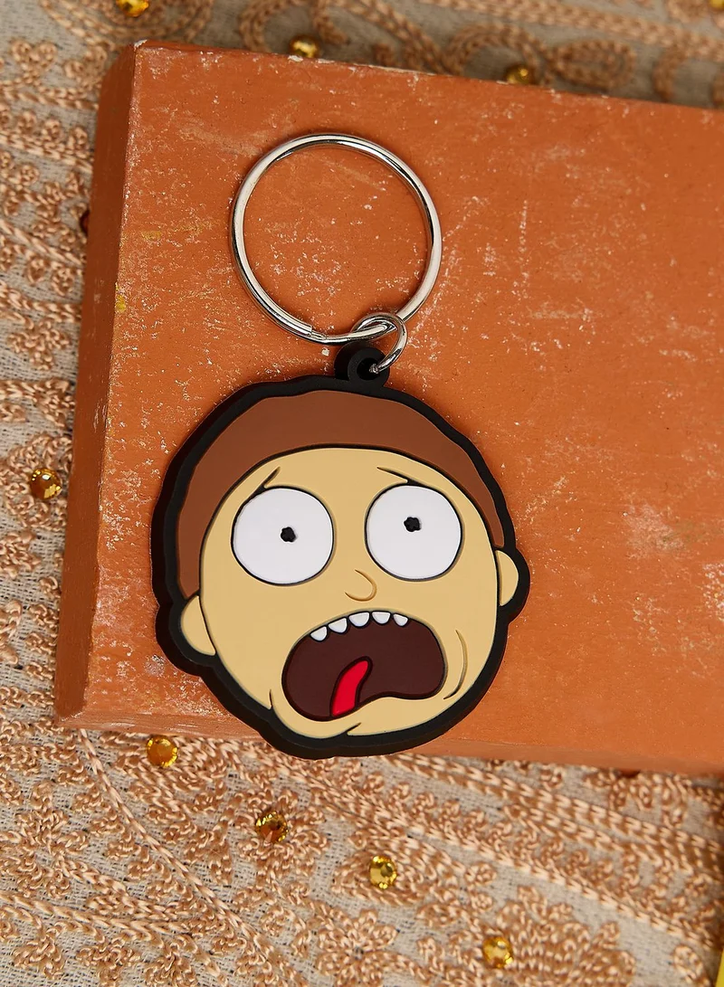 RICK AND MORTY RICK AND MORTY - MORTY TERRIFIED FACE (RUBBER KEYC