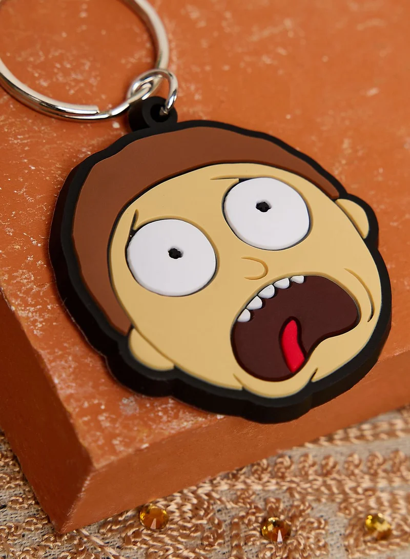 RICK AND MORTY RICK AND MORTY - MORTY TERRIFIED FACE (RUBBER KEYC