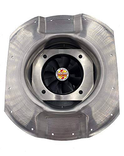 Solar Blaster Solar Mega RoofBlaster Adjustable for 3.5” ribbed Conex Shipping Containers (White) | Solar Roof Vent | Solar Roof Fan | Exhaust Fan for shipping containers | Get rid of hot air with the sun's power - Image 2