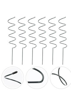 Generic 6pcs Plant Support Stake Kit Spiral Cages Climbing Tower Metal Garden Supports Frame for Tomato Rose Vine for Indoor and Outdoor Potted  - Image 5