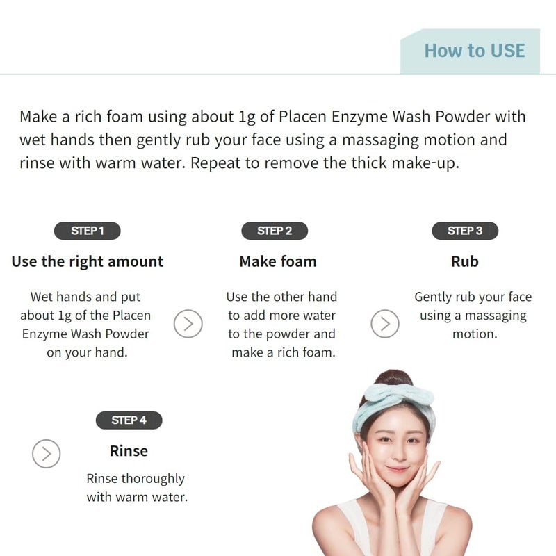 Renecell RENE CELL[Renecell] PLACEN ENZYME SUB-ACID WASH POWDER - Image 5