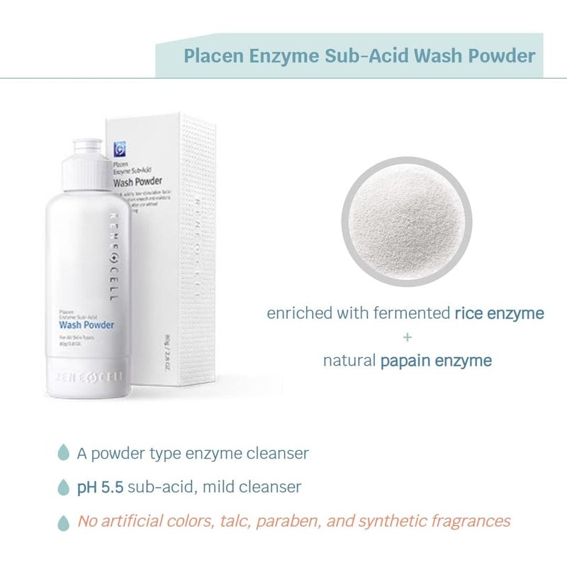 Renecell RENE CELL[Renecell] PLACEN ENZYME SUB-ACID WASH POWDER - Image 4