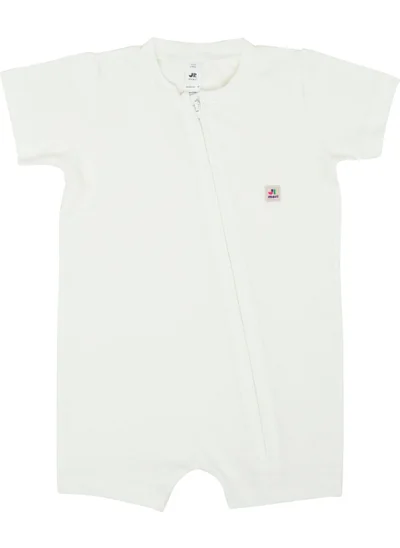 Jrmori Zippered Basic Short Jumpsuit