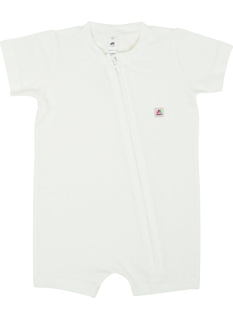 Jrmori Zippered Basic Short Jumpsuit  - Image 1