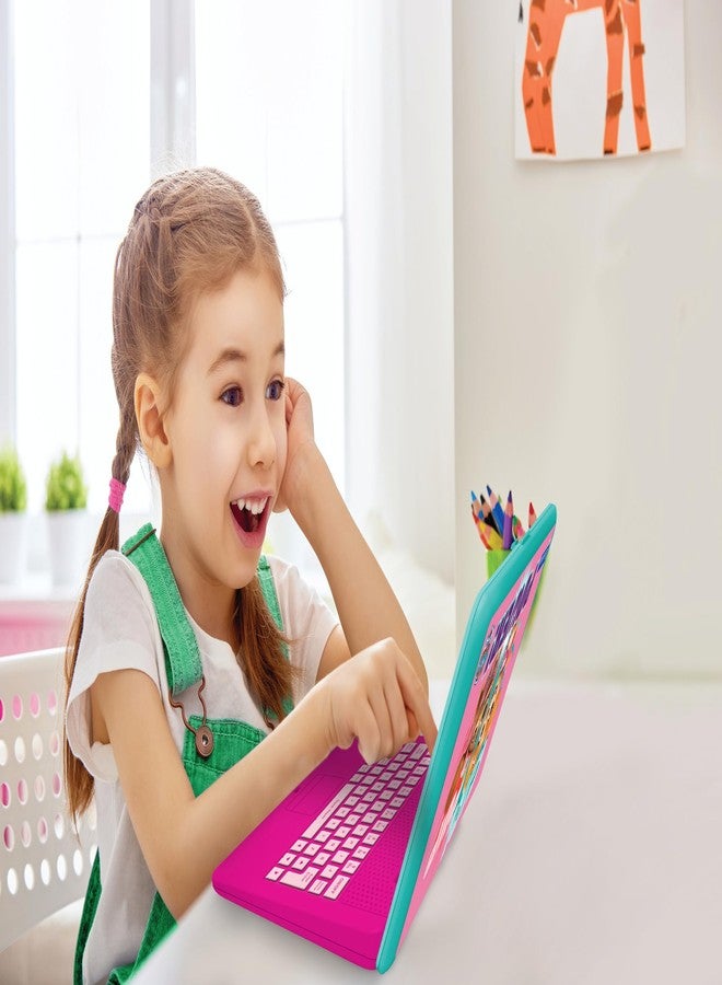 ليكسيبوك Lexibook، Paw Patrol، كمبيوتر محمول تعليمي ثنائي اللغة باللغتين الإنجليزية والإسبانية، لعبة للأطفال مع 124 نشاطًا للتعلم واللعب والموسيقى، وردي، JC598PAGi2 - Image 4