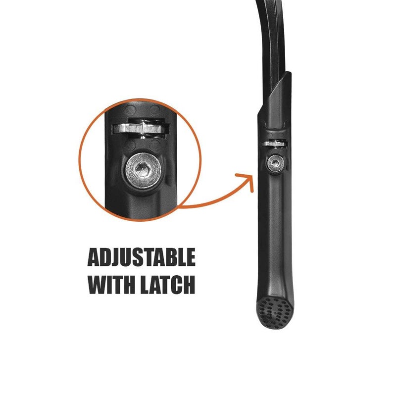 BV Bike Kickstand - Lightweight Aluminum Alloy Rear Side Kick Stand for 24-28" Bikes - Tool-Free Installation, Suitable for All Bikes and Terrains - Image 3