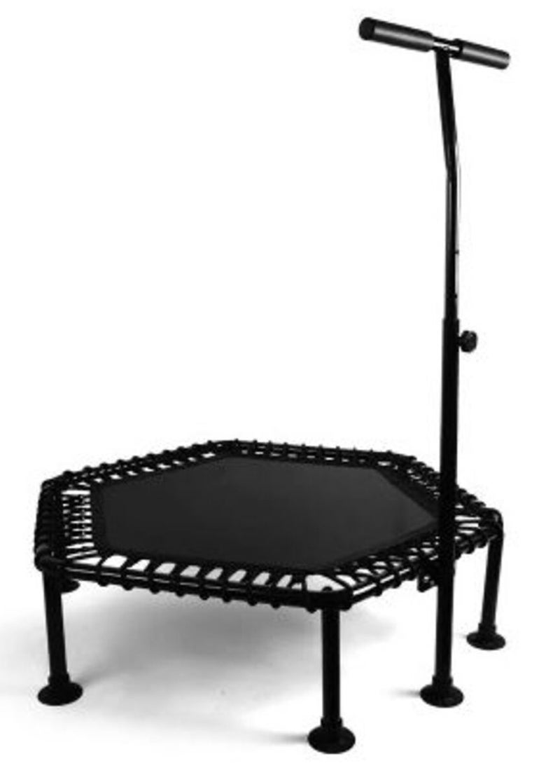 Generic - 120cm Trampoline With Adjustable Handle For Fitness Exercise,Multicolor - Image 1