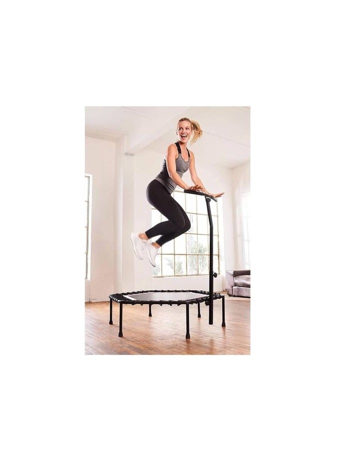 Generic - 120cm Trampoline With Adjustable Handle For Fitness Exercise,Multicolor - Image 1