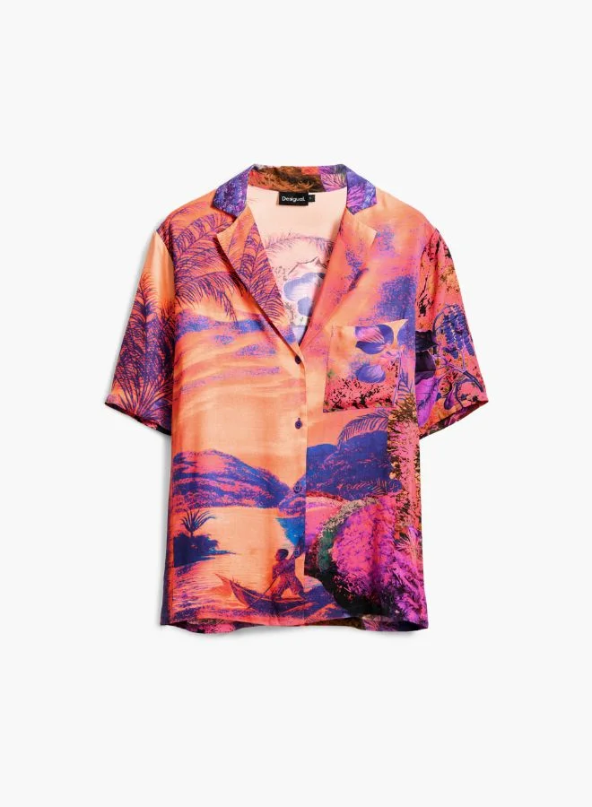 DESIGUAL Shirt Designed By Mr. Christian Lacroix