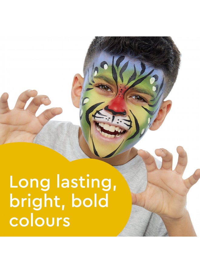 Snazaroo Classic Face and Body Paint, 18.8g (0.66-oz) Pot, Bright Green - Image 2