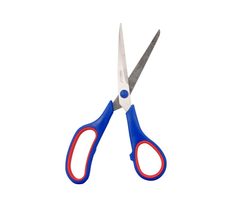 Bambalio BA040 8.25" Soft Comfort Grip Multipurpose Scissors Pack Of (3) - Image 5