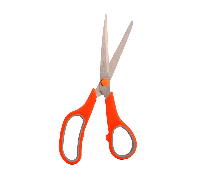 Bambalio BA040 8.25" Soft Comfort Grip Multipurpose Scissors Pack Of (3) - Image 2