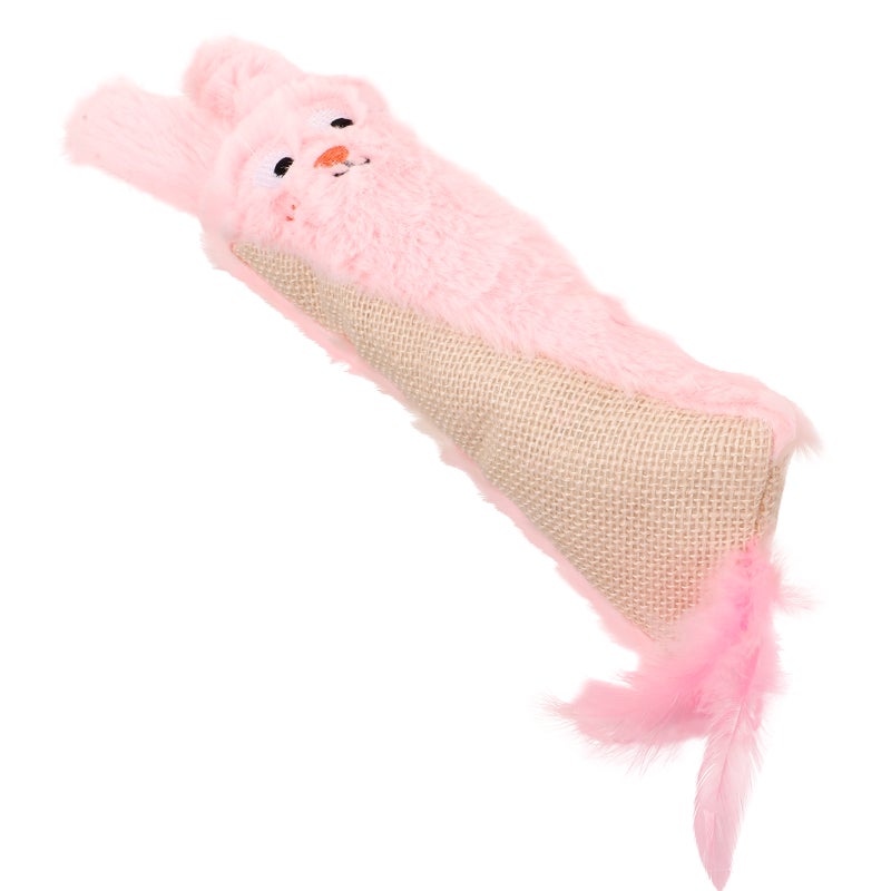 Catnip Toy for Cats with Crinkle Paper Cat Interactive Toy Plush Cat Chewing Toy - Image 1