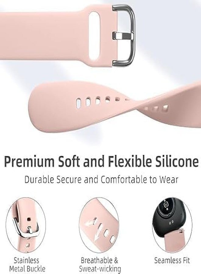 Xininyia IDW25 Smart Watch Bands,22mm Compatible for SENBONO IDW25 / BOOOMIC IDW25 / Mikego IDW25 / KALINCO IDW25 Soft Silicone Adjustable Straps Quick Release Replacement Wristbands - Image 2