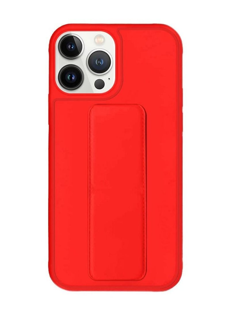 BORTONY - iPhone 13 Pro Max Cover Finger Grip Stand Phone Car Magnetic Multifunction Shockproof Protective Case Compatible with Apple iPhone 13 Pro Max - Image 1
