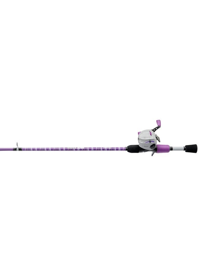 Shakespeare Jellyfish Spincast Reel and Fishing Rod Combo,Purple - Image 4