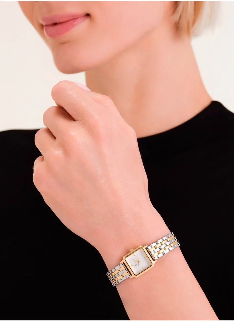 RoseField - Women's Boxelle Quartz Duotone Stainless Steel Watch BWDSG-B03 - Image 1