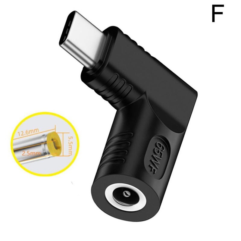 DC to Type-C adapter for 65W power supply PD adapter with 5V/9V/20V automatic identification decoy head. - Image 1