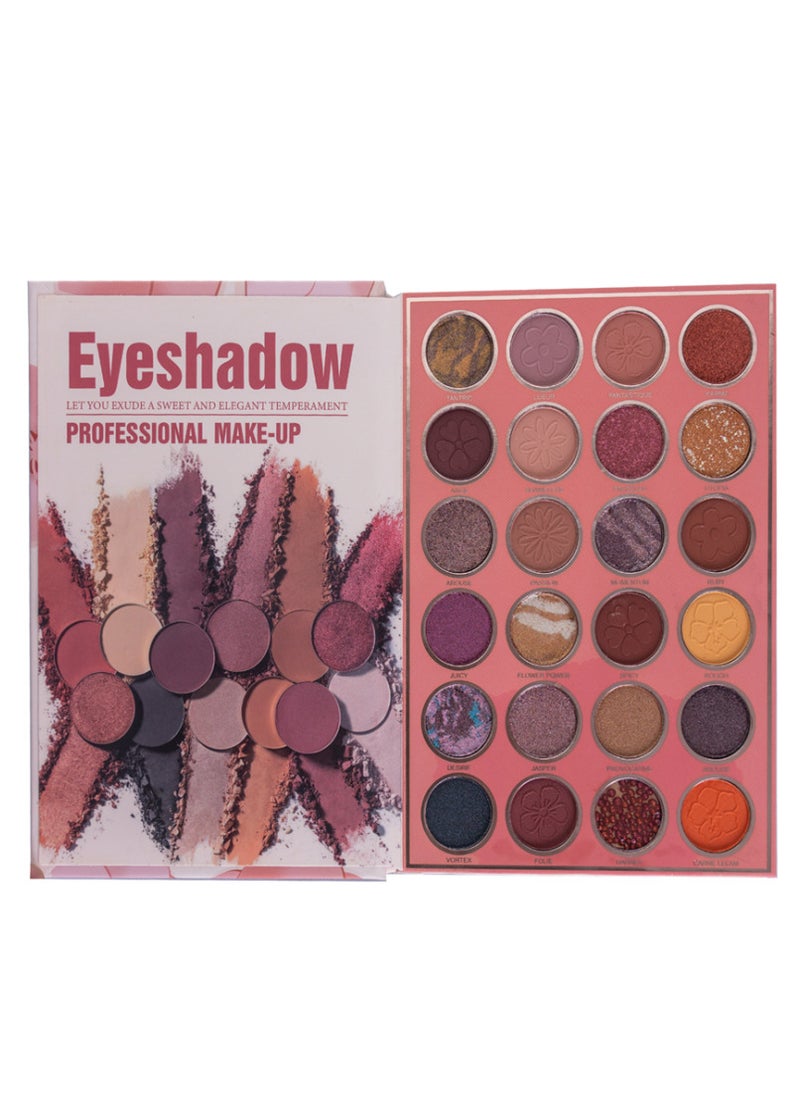 Christine 3 in 1 makeup palette | Eye shadow + highlighter + lipstick | CH-K2308