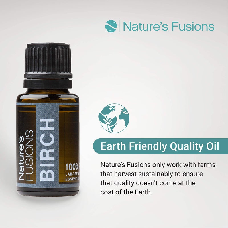 Nature'S Fusions Nature’s Fusions Canadian Sweet Birch Essential Oil for - 3rd Party Tested - Tested 100% Pure and Natural Therapeutic Grade 15ml - Aromatherapy and Topical - Image 4