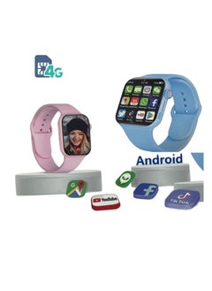 JOROBO 4G C400 Ultra max Android smart watch With Sim HD 2.2 inch full touch screen with 2 set strap and wireless charger for men and women - White  - Image 2